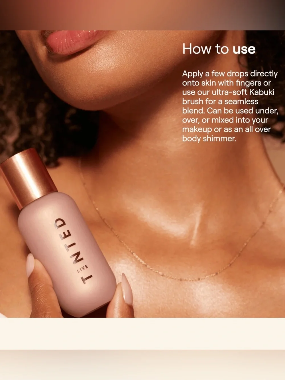 Tinted Live Liquid Bronzer & Contour - Rose Pink